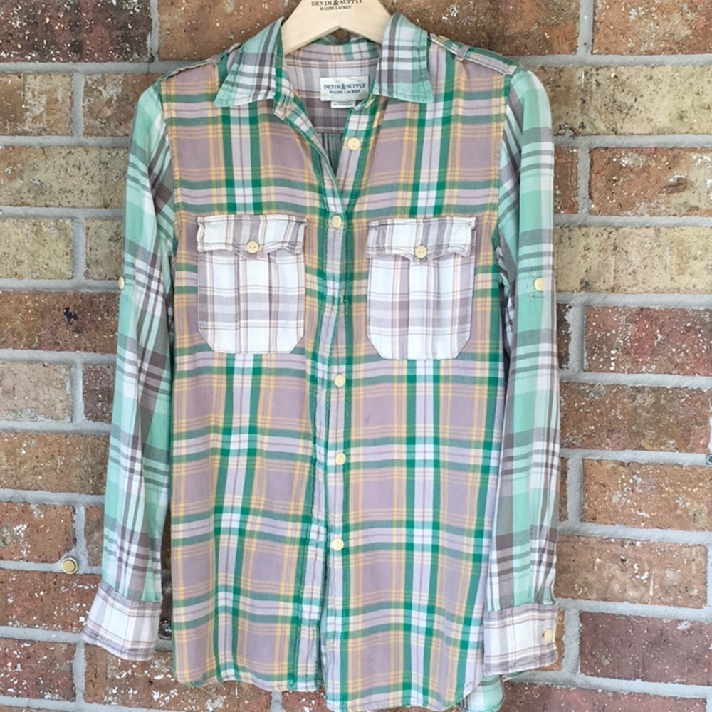 RALPH LAUREN DENIM & SUPPLY Fall Flannel Shirt